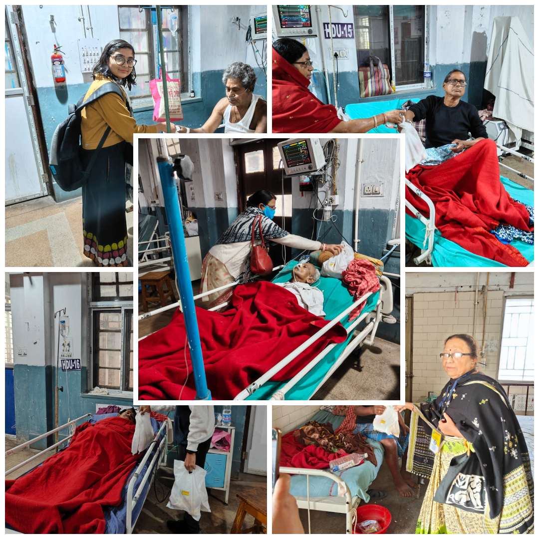 সেবার স্পর্শ – নৈবেদ্যম প্রমীলা বাহিনীর মানবিক উদ্যোগ